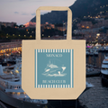 Monaco Beach Club Organic Cotton Tote Bag