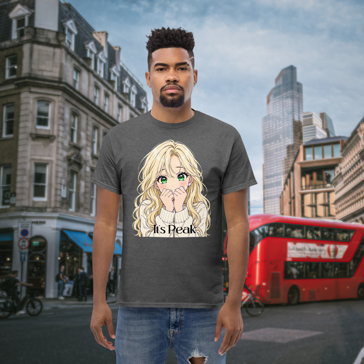 It’s Peak T-Shirt – Dracæna Girl Green Eyes Tee