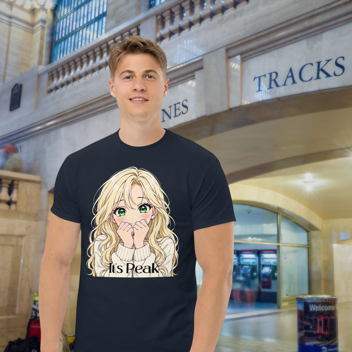 It’s Peak T-Shirt – Dracæna Girl Green Eyes Tee