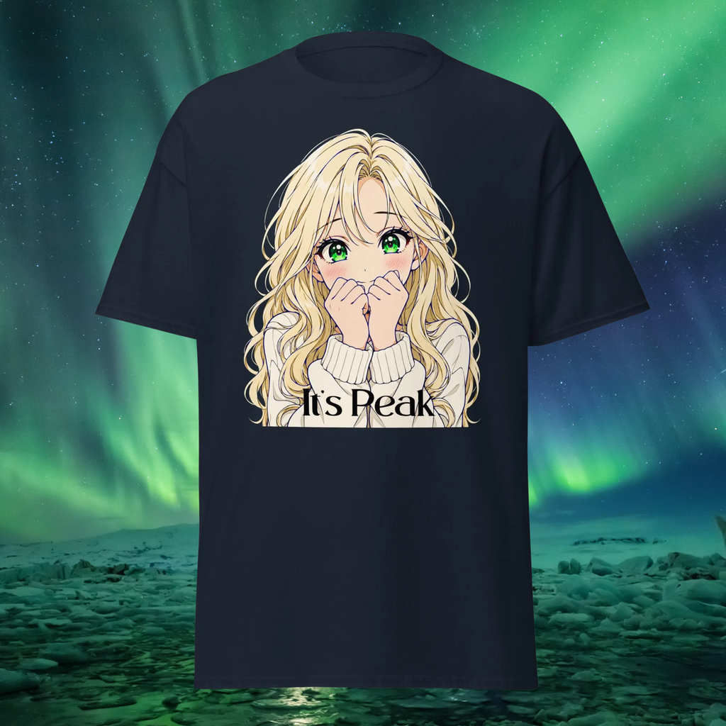 It’s Peak T-Shirt – Dracæna Girl Green Eyes Tee