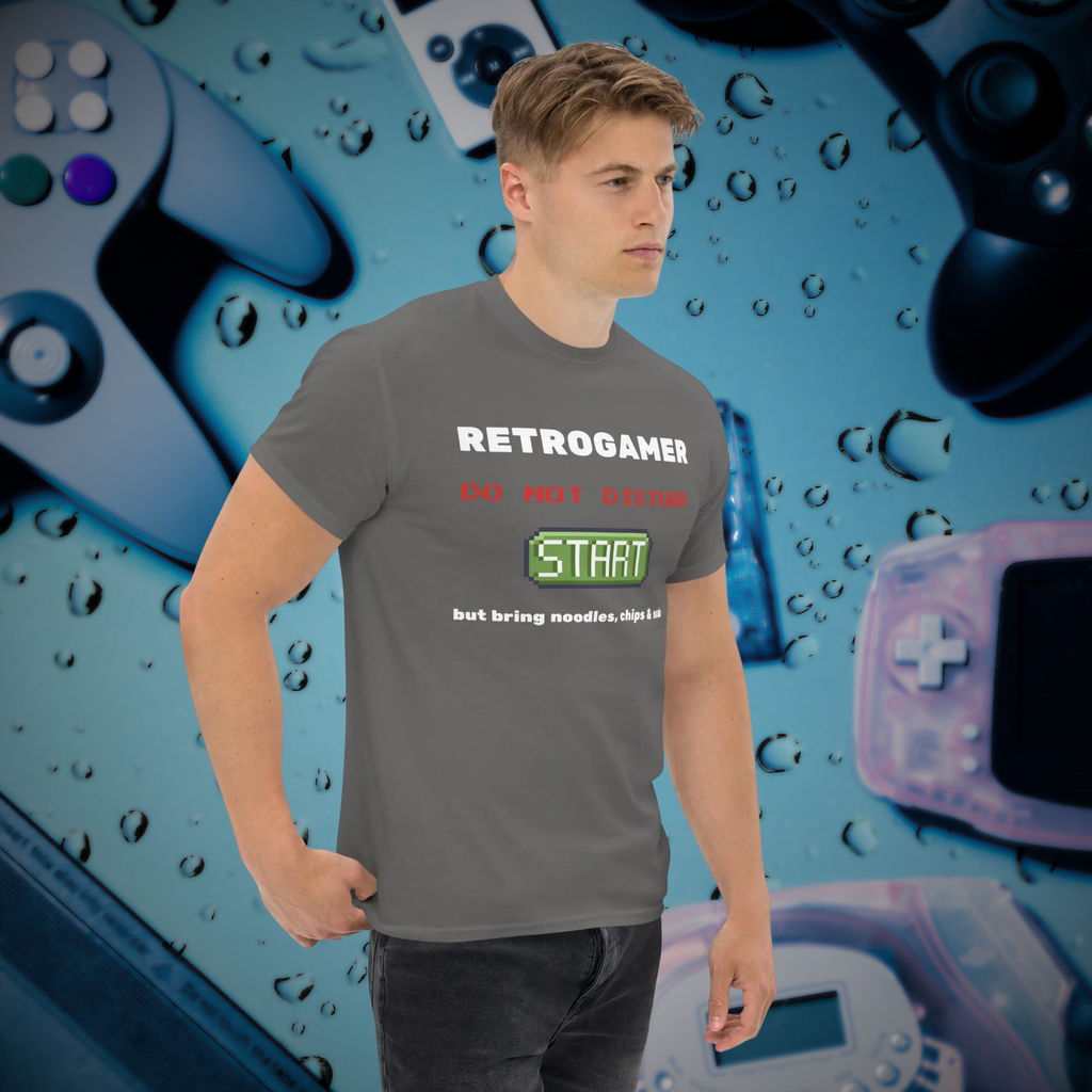 Retrogamer T-Shirt – Funny Retro Gaming Tee