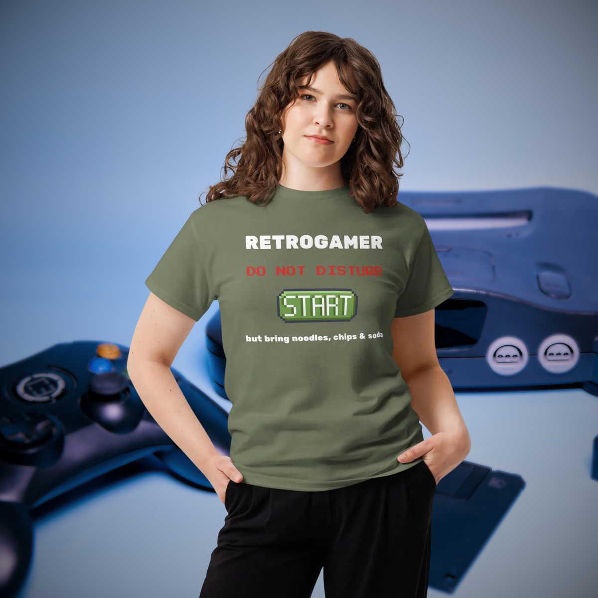 Retrogamer T-Shirt – Funny Retro Gaming Tee